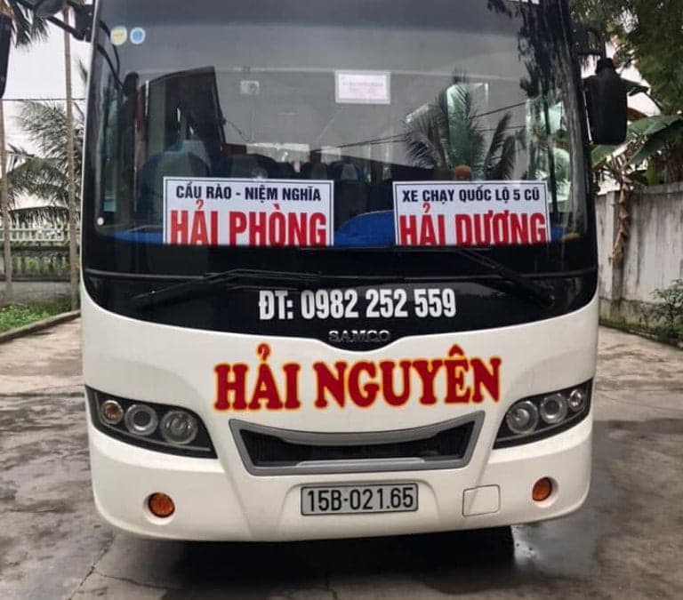 xe khách thái nguyên hải dương